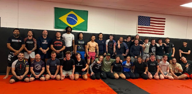 Warrior Brazilian Jiu-Jitsu Academy coaching team in Kennesaw GA